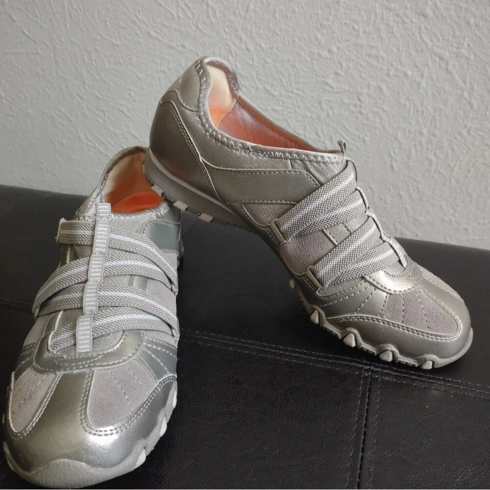 Skechers Bikers Rock-Steady Comfort Athletic Shoes Womens 8.5 - Picture 2 of 16
